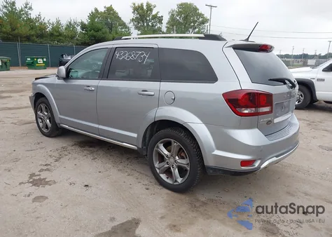 2017 Dodge Journey Crossroad Plus Awd из США, поврежденный, VIN 3C4PDDGG9HT555122
